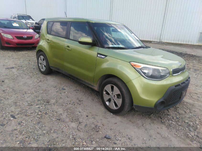 2016 KIA SOUL BASE - KNDJN2A23G7831544