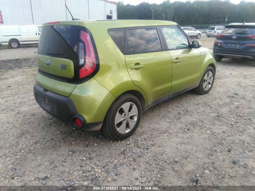 2016 KIA SOUL BASE - KNDJN2A23G7831544
