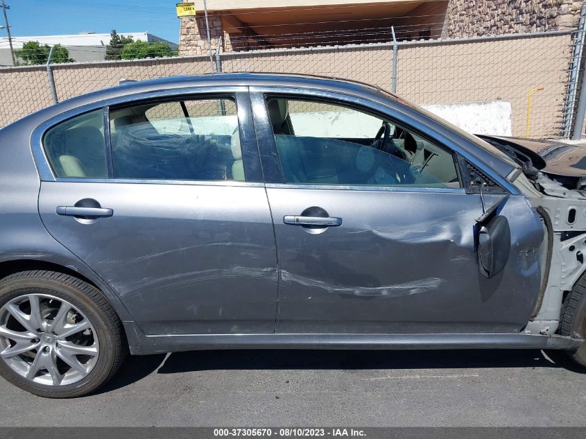 2013 INFINITI G37 SEDAN X JN1CV6AR7DM350130