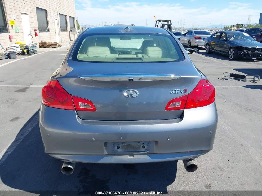 2013 INFINITI G37 SEDAN X JN1CV6AR7DM350130