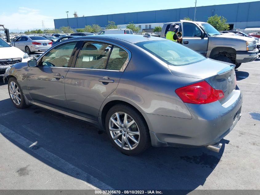 2013 INFINITI G37 SEDAN X JN1CV6AR7DM350130