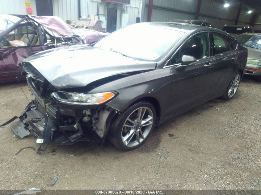 2016 FORD FUSION TITANIUM - 3FA6P0K98GR257361