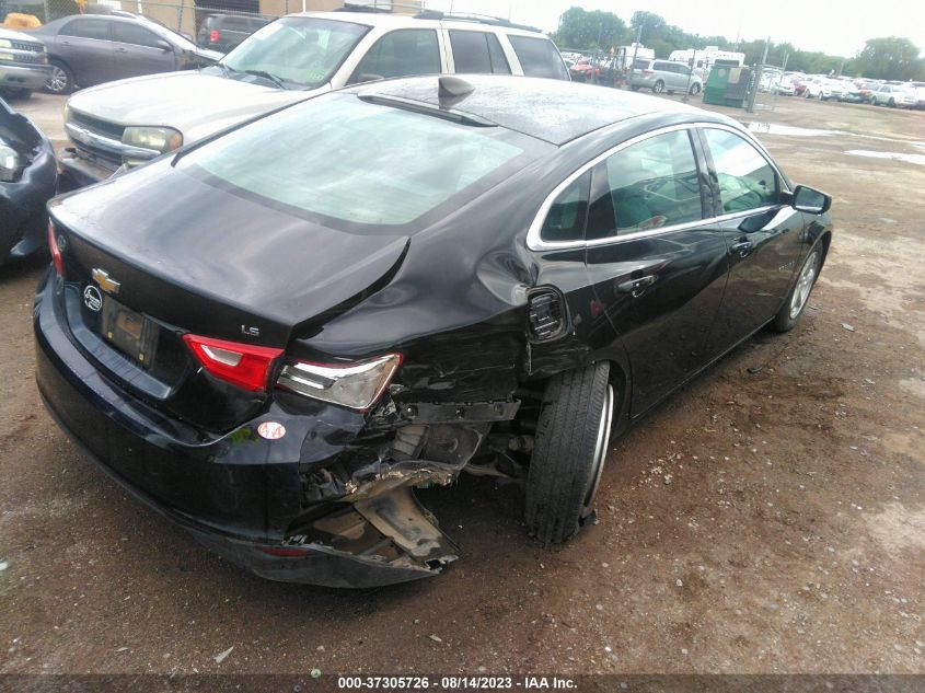 2016 CHEVROLET MALIBU LS - 1G1ZB5STXGF267166