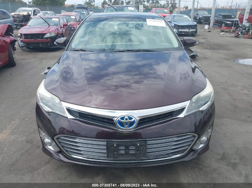 2014 TOYOTA AVALON HYBRID LIMITED/XLE TOURING 4T1BD1EB3EU019652