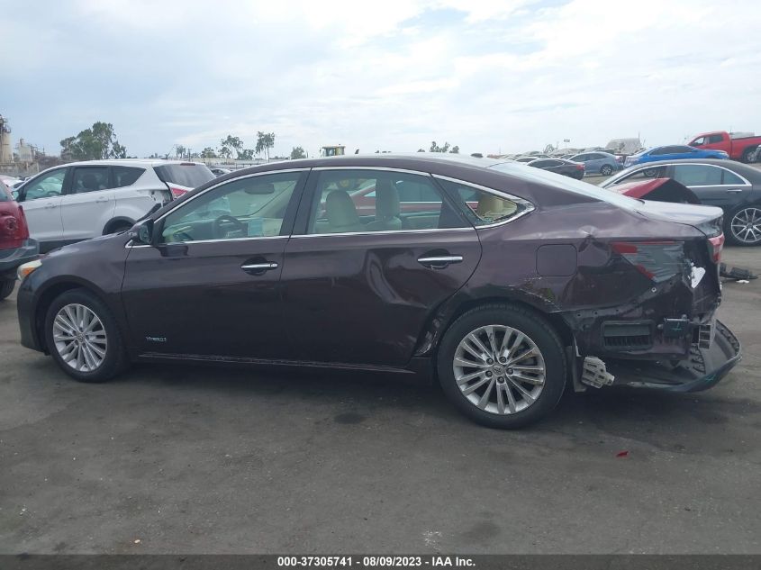 2014 TOYOTA AVALON HYBRID LIMITED/XLE TOURING 4T1BD1EB3EU019652
