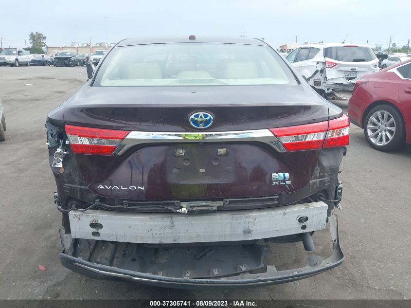 2014 TOYOTA AVALON HYBRID LIMITED/XLE TOURING 4T1BD1EB3EU019652