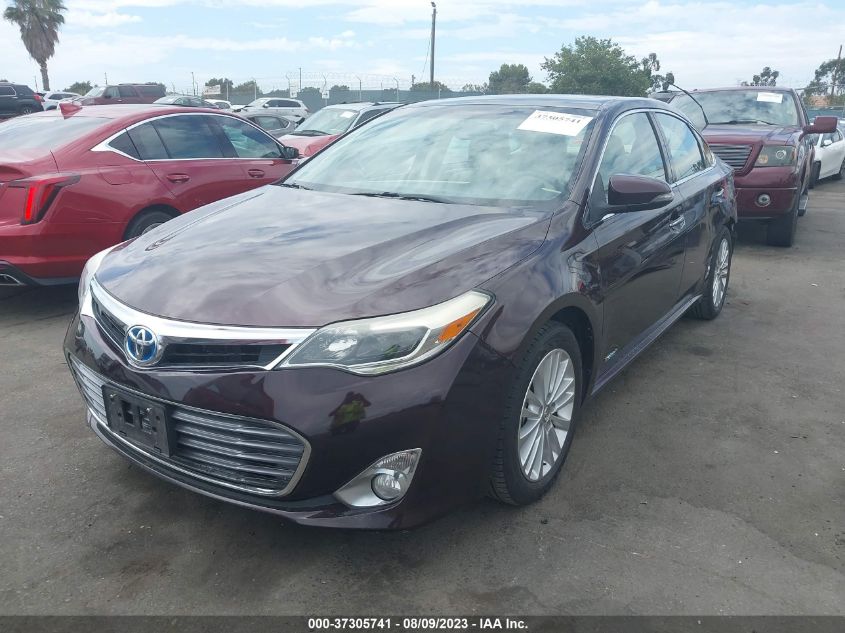 2014 TOYOTA AVALON HYBRID LIMITED/XLE TOURING 4T1BD1EB3EU019652