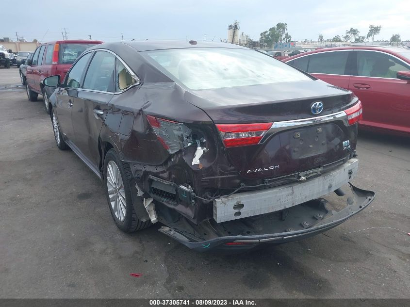 2014 TOYOTA AVALON HYBRID LIMITED/XLE TOURING 4T1BD1EB3EU019652
