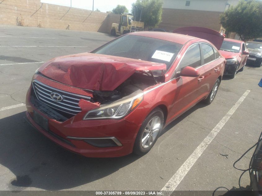 2017 HYUNDAI SONATA 2.4L - 5NPE24AF5HH505332