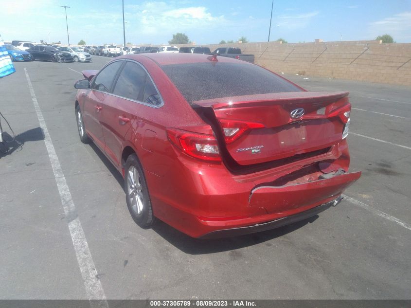 2017 HYUNDAI SONATA 2.4L - 5NPE24AF5HH505332