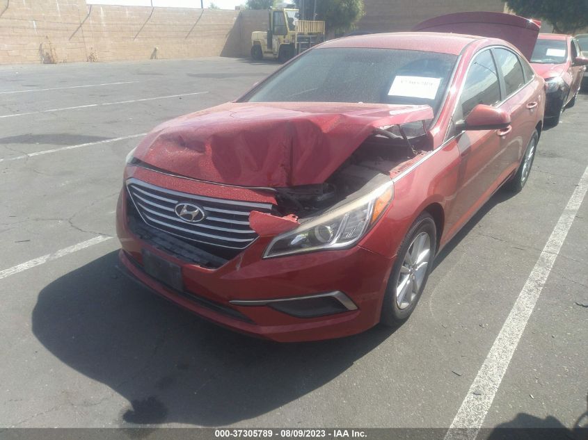 2017 HYUNDAI SONATA 2.4L - 5NPE24AF5HH505332