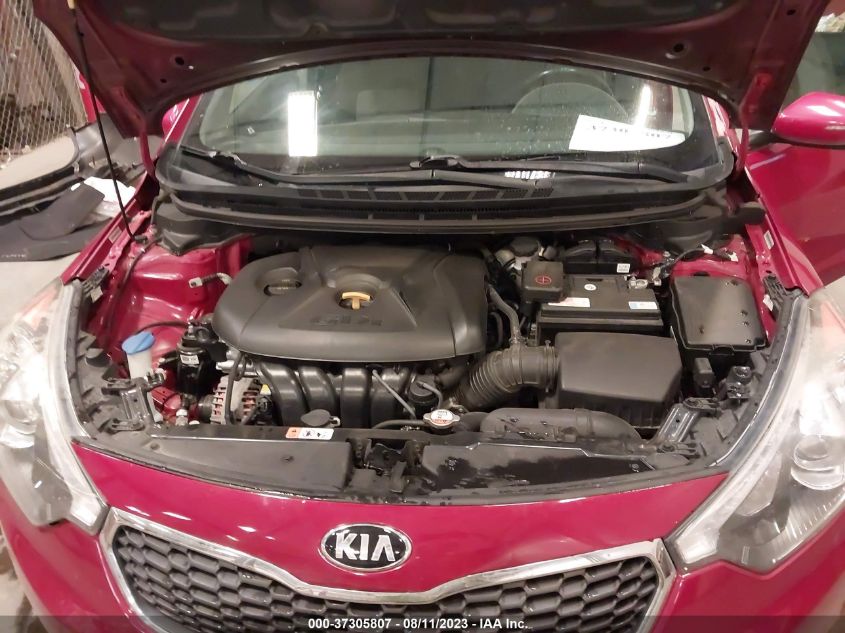 2014 KIA FORTE EX - KNAFX4A87E5165665