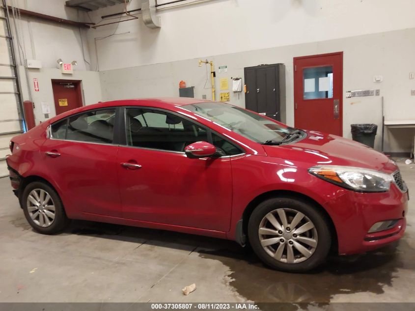 2014 KIA FORTE EX - KNAFX4A87E5165665