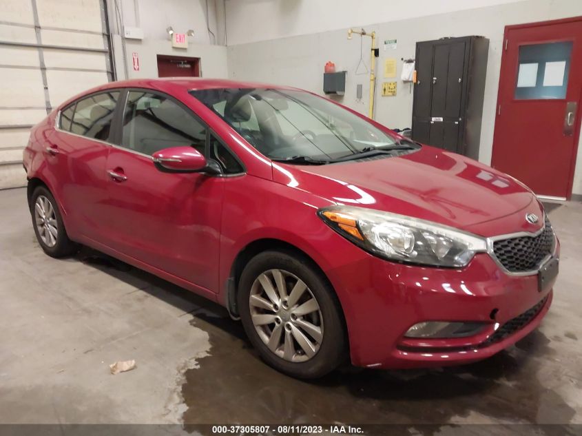 2014 KIA FORTE EX - KNAFX4A87E5165665