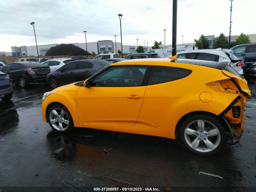 2015 HYUNDAI VELOSTER - KMHTC6AD9FU227628