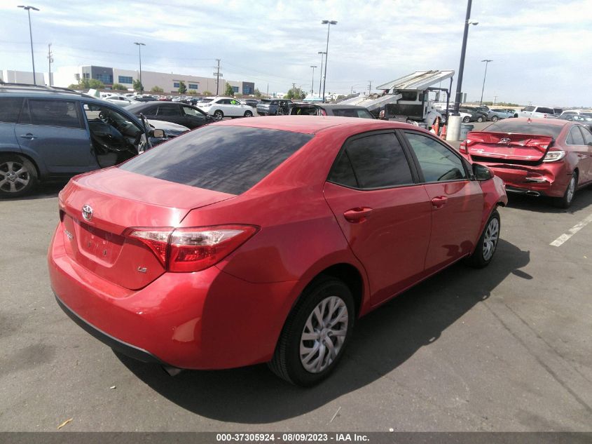 2018 TOYOTA COROLLA LE - 5YFBURHE6JP809804