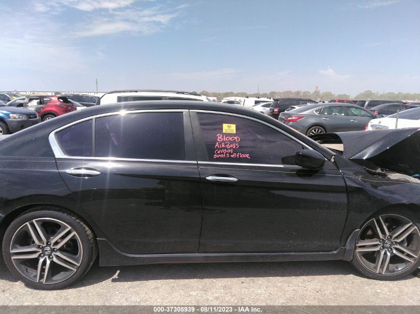 2017 HONDA ACCORD SEDAN SPORT - 1HGCR2F57HA047132