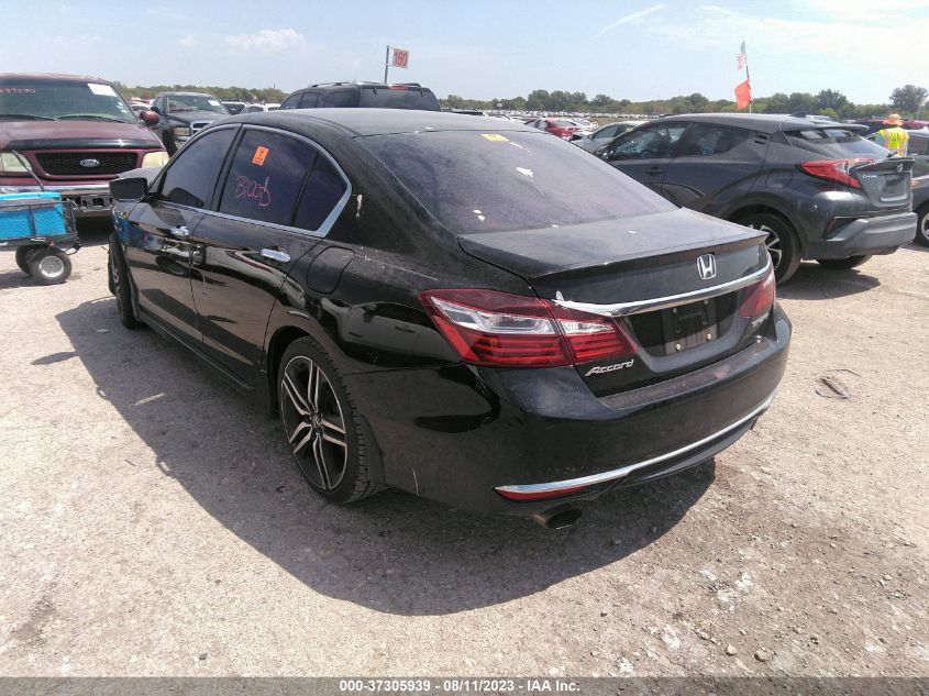 2017 HONDA ACCORD SEDAN SPORT - 1HGCR2F57HA047132