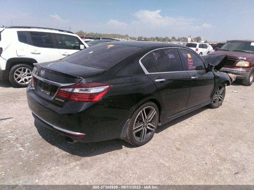 2017 HONDA ACCORD SEDAN SPORT - 1HGCR2F57HA047132