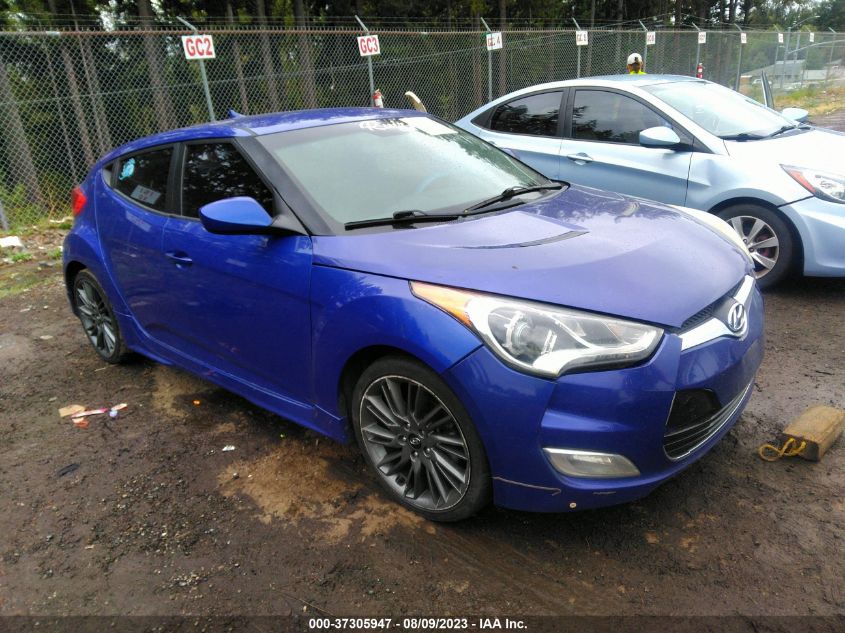 2013 HYUNDAI VELOSTER RE:MIX - KMHTC6AD5DU136112