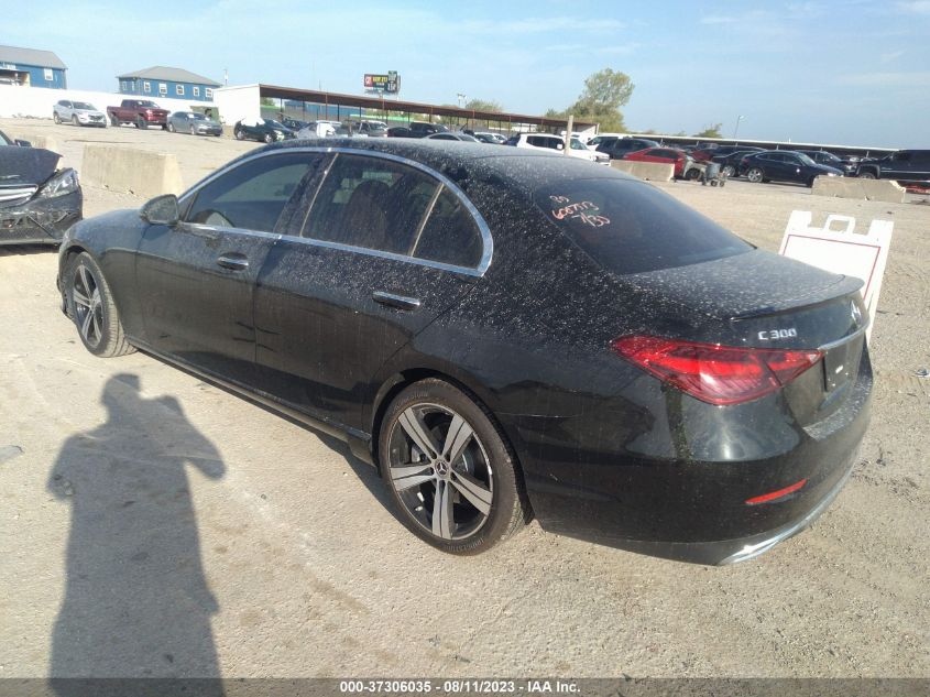 2022 MERCEDES-BENZ C-CLASS C 300 - W1KAF4GB1NR062355