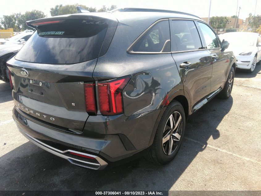 2021 KIA SORENTO S - 5XYRL4LC2MG063015