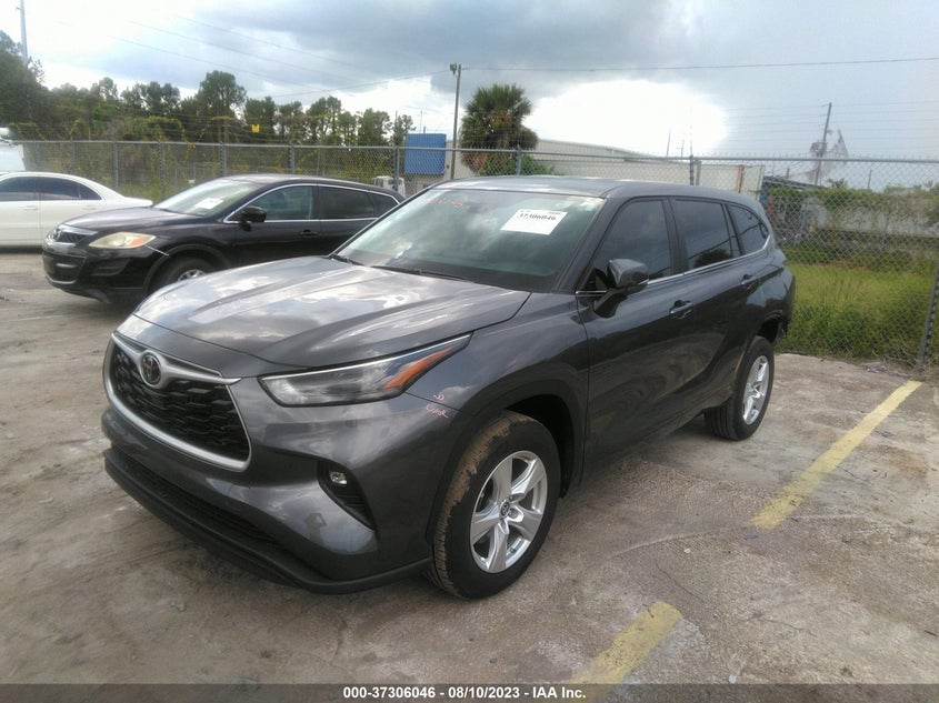 VIN 5TDKDRAH3PS024340 2023 TOYOTA HIGHLANDER L/LE/XLE/LIMITED/PLATINUM