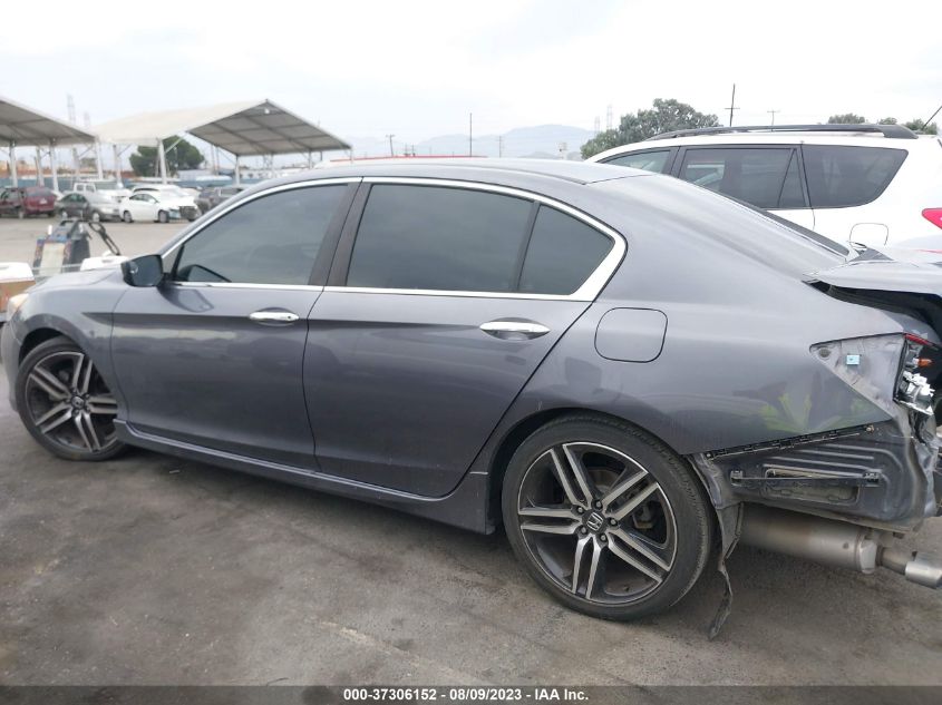 2017 HONDA ACCORD SEDAN SPORT - 1HGCR2F58HA234377