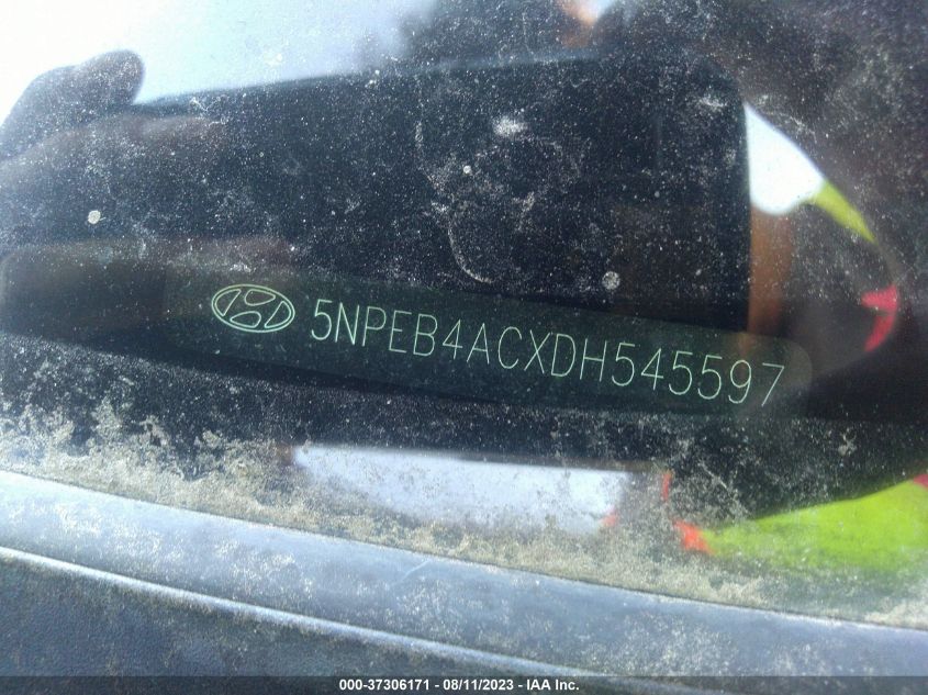 2013 HYUNDAI SONATA GLS - 5NPEB4ACXDH545597