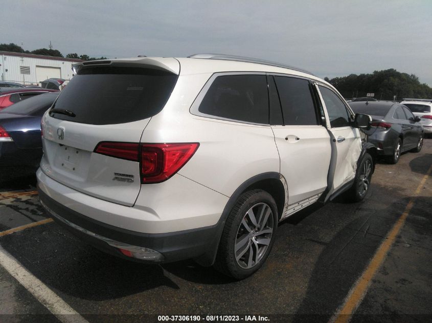 2017 HONDA PILOT TOURING - 5FNYF6H9XHB040106