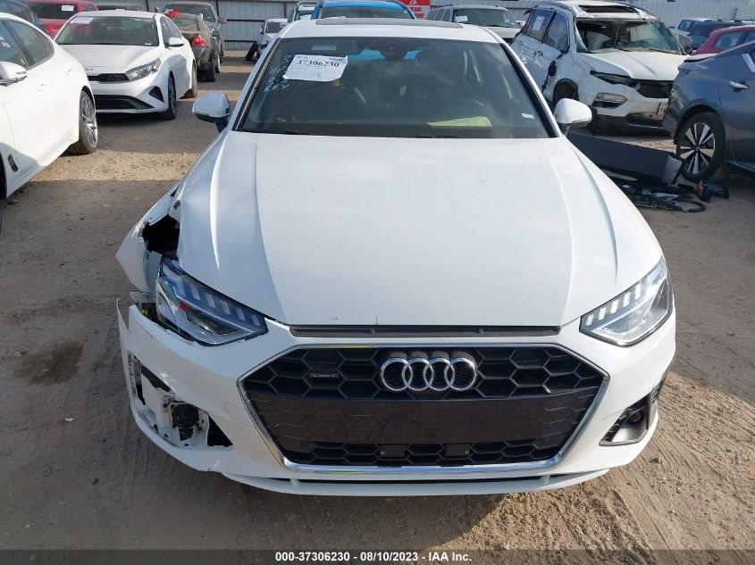 2023 AUDI A4 SEDAN S LINE PREMIUM PLUS - WAUEAAF41PA020097
