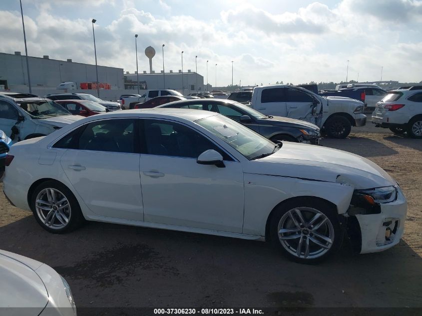 2023 AUDI A4 SEDAN S LINE PREMIUM PLUS - WAUEAAF41PA020097
