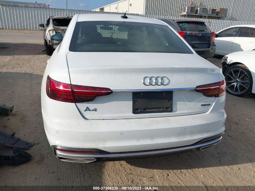 2023 AUDI A4 SEDAN S LINE PREMIUM PLUS - WAUEAAF41PA020097