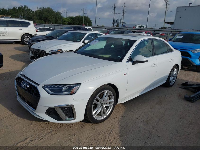 2023 AUDI A4 SEDAN S LINE PREMIUM PLUS - WAUEAAF41PA020097
