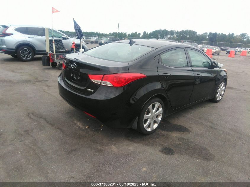 2013 HYUNDAI ELANTRA LIMITED PZEV - 5NPDH4AE1DH193019