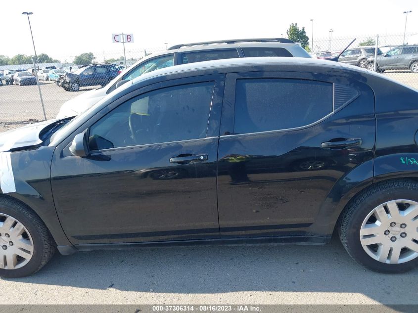 2014 DODGE AVENGER SE - 1C3CDZAB5EN105105