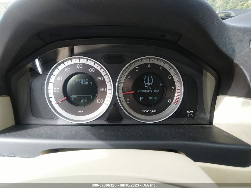 2013 VOLVO S80 3.2L YV1952AS4D1171428