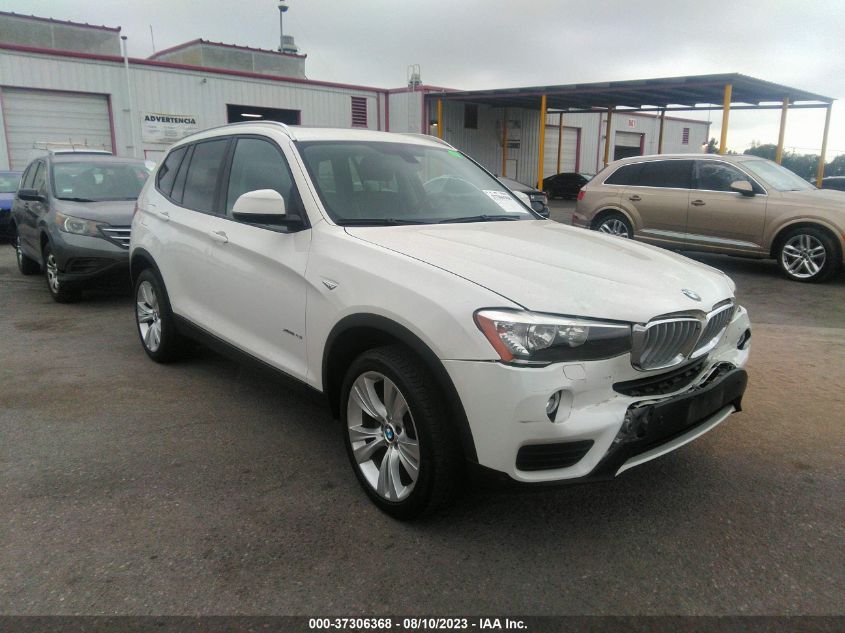 2016 BMW X3 XDRIVE28I - 5UXWX9C53G0D90525