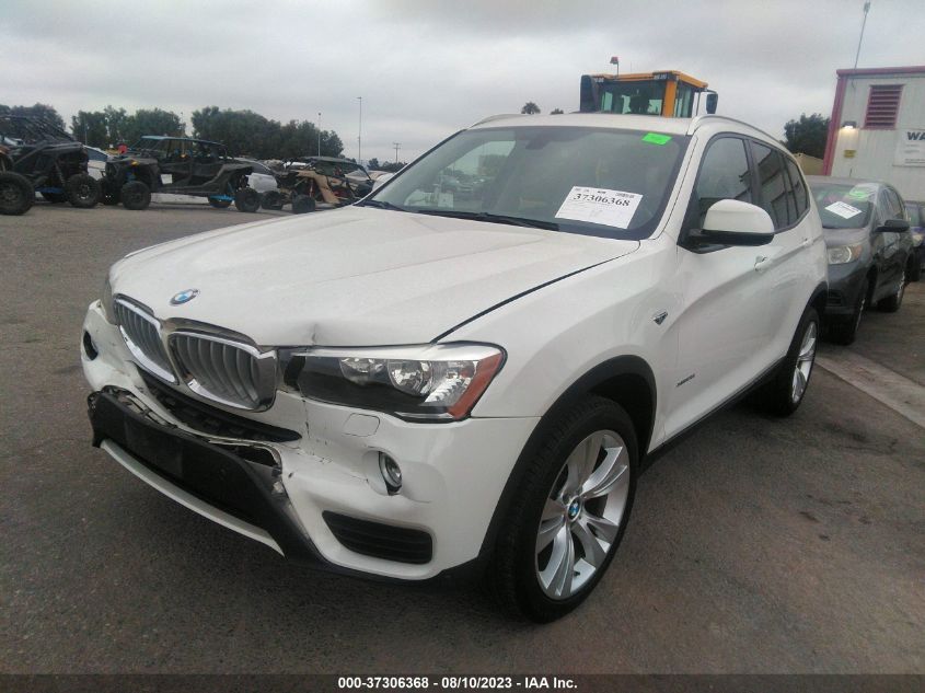 2016 BMW X3 XDRIVE28I - 5UXWX9C53G0D90525