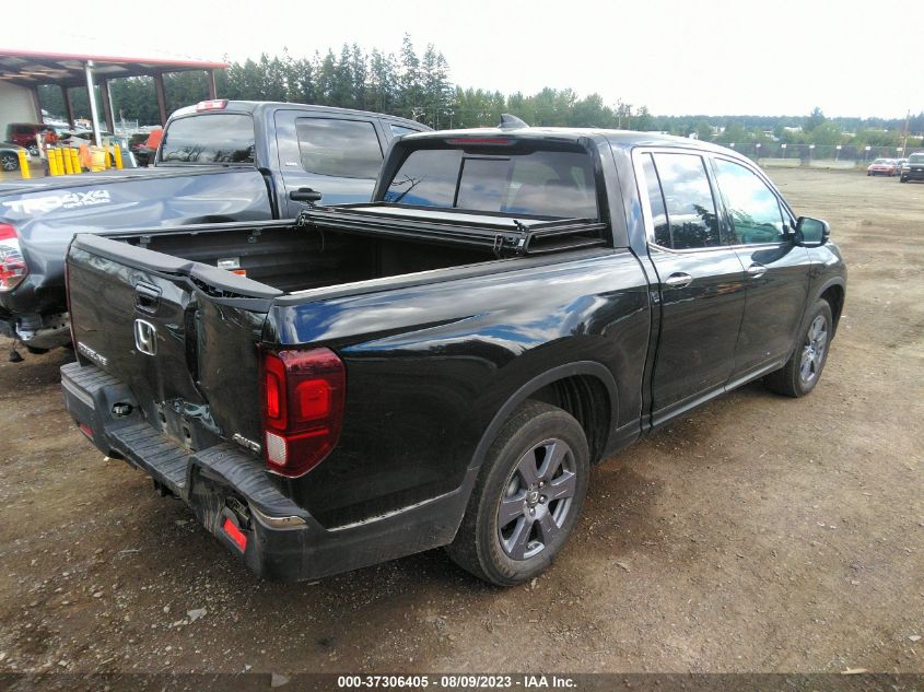 2020 HONDA RIDGELINE RTL-E - 5FPYK3F79LB000837