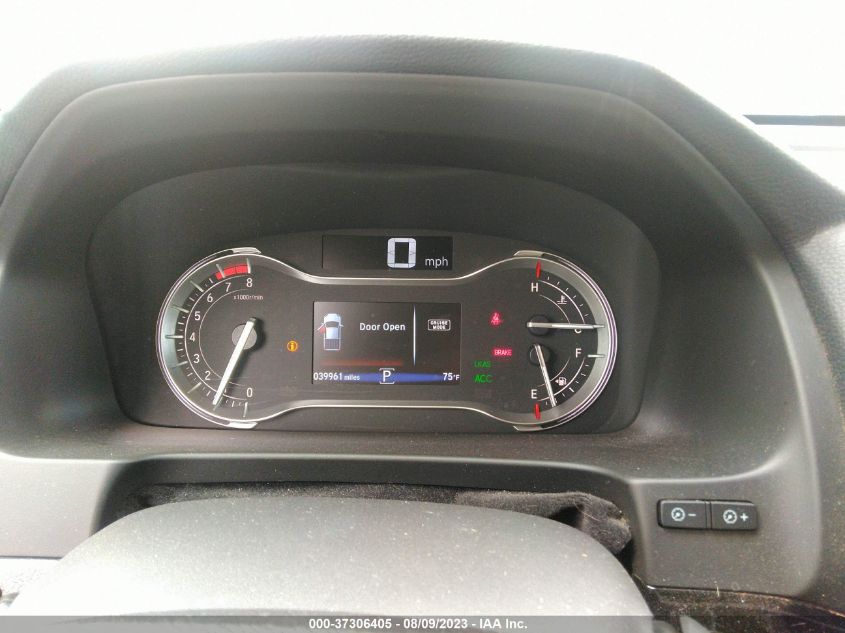 2020 HONDA RIDGELINE RTL-E - 5FPYK3F79LB000837