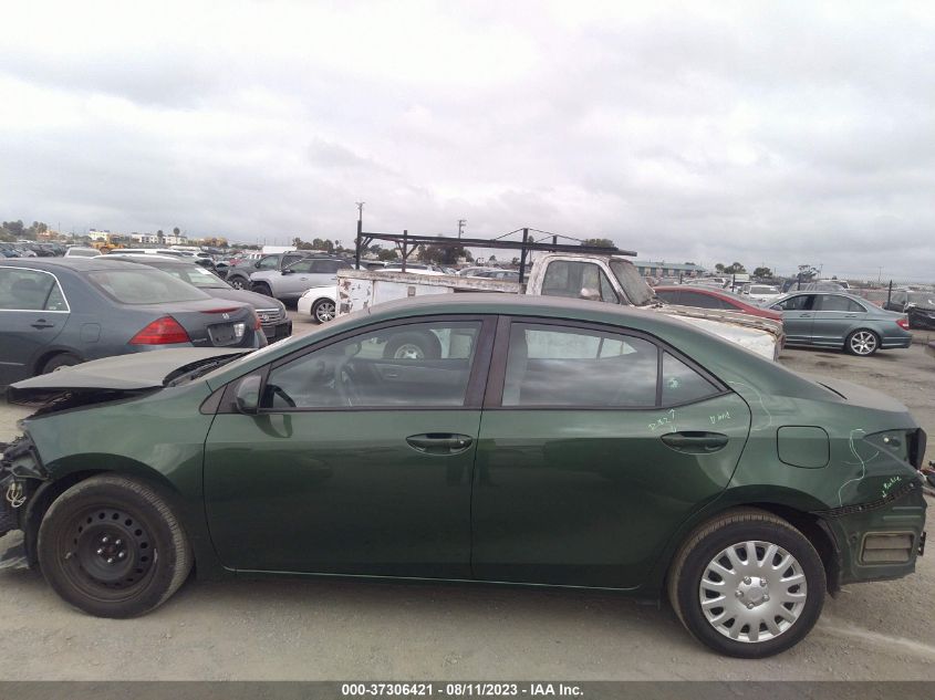 2015 TOYOTA COROLLA L/LE/S/S PLUS/LE PLUS - 2T1BURHE9FC309384