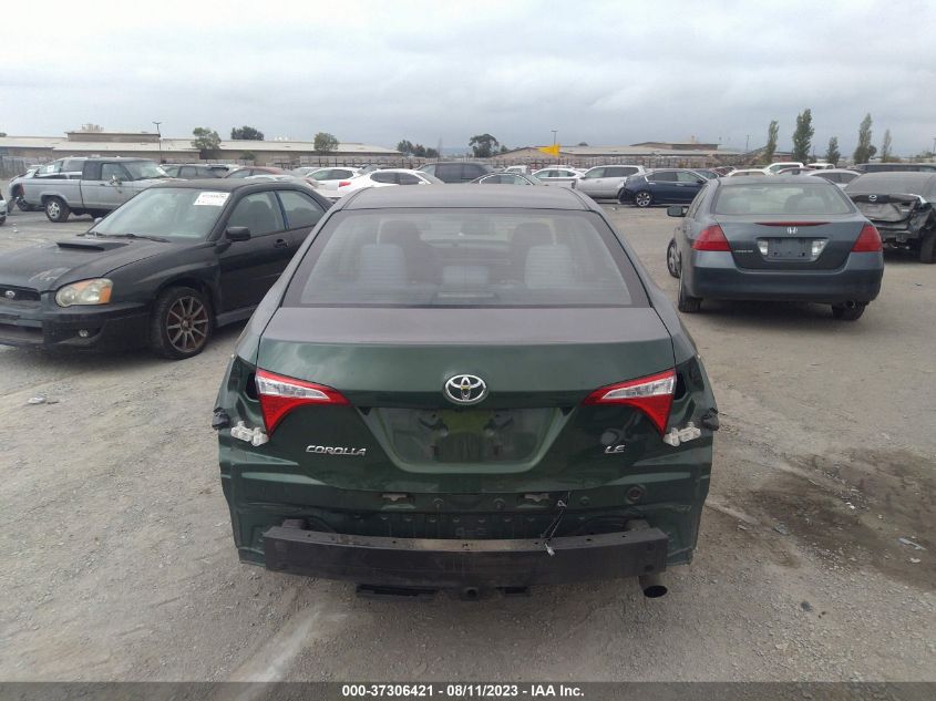 2015 TOYOTA COROLLA L/LE/S/S PLUS/LE PLUS - 2T1BURHE9FC309384