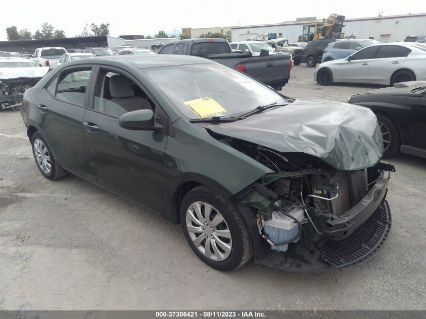 2015 TOYOTA COROLLA L/LE/S/S PLUS/LE PLUS - 2T1BURHE9FC309384