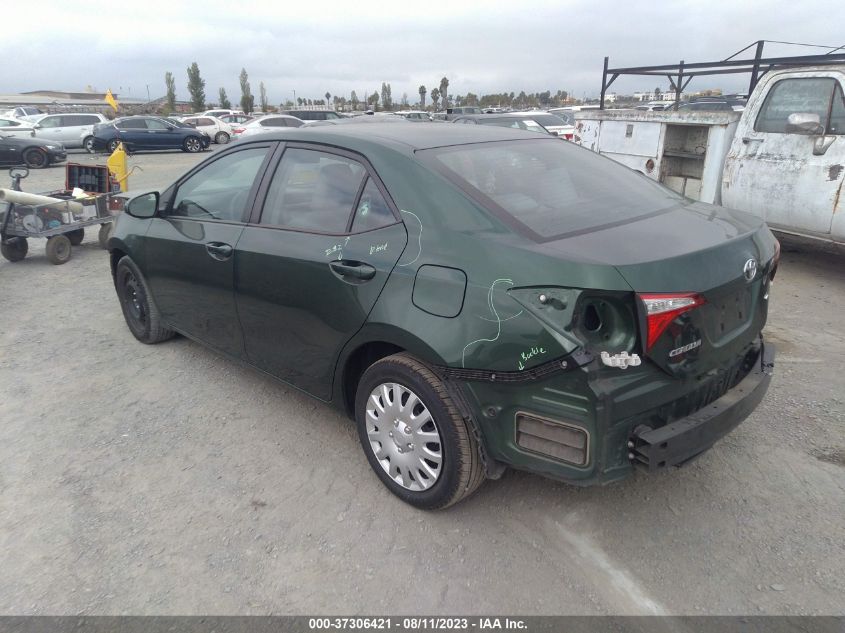 2015 TOYOTA COROLLA L/LE/S/S PLUS/LE PLUS - 2T1BURHE9FC309384