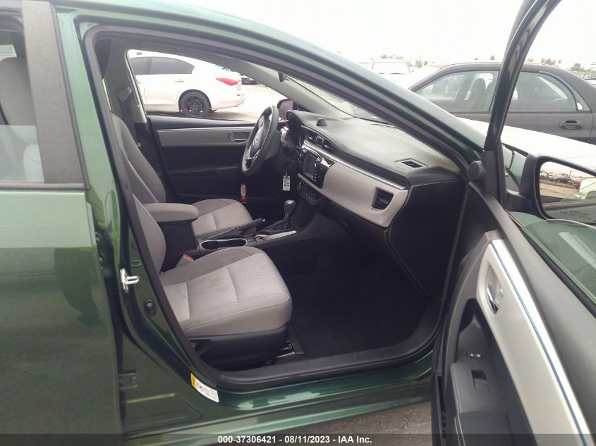 2015 TOYOTA COROLLA L/LE/S/S PLUS/LE PLUS - 2T1BURHE9FC309384