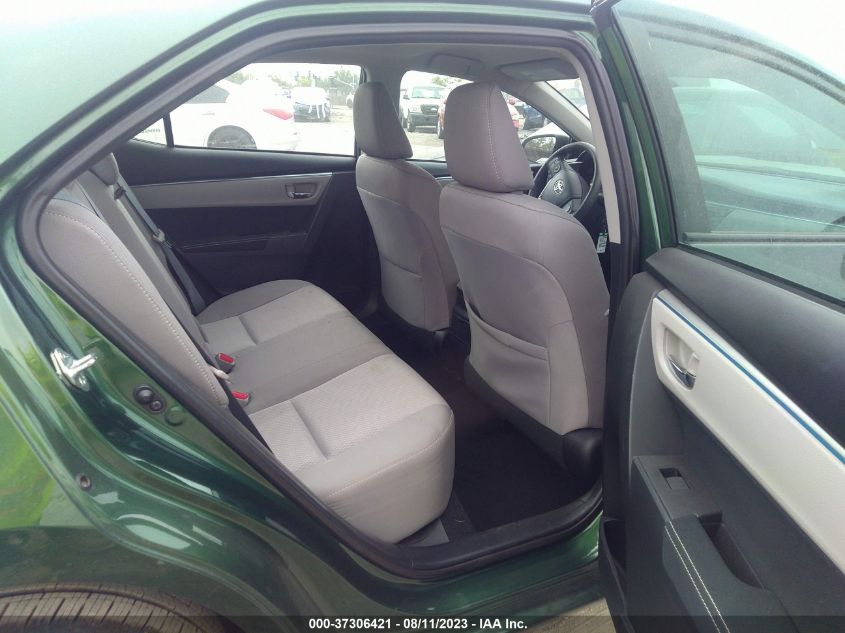 2015 TOYOTA COROLLA L/LE/S/S PLUS/LE PLUS - 2T1BURHE9FC309384