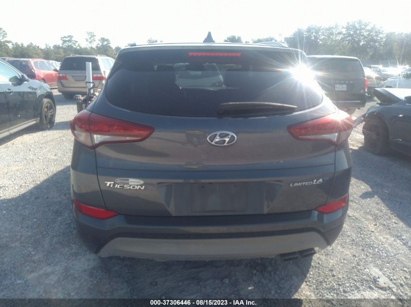 2017 HYUNDAI TUCSON LIMITED - KM8J33A26HU519440