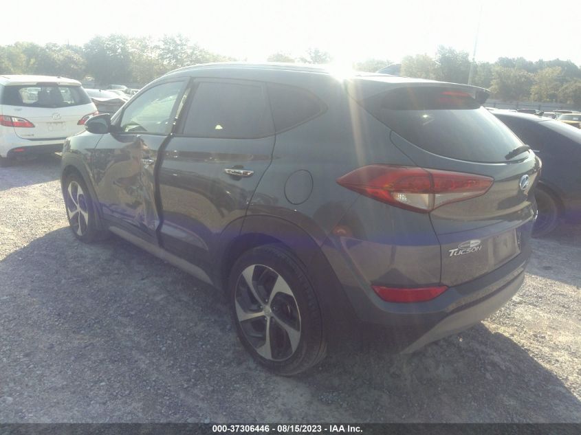 2017 HYUNDAI TUCSON LIMITED - KM8J33A26HU519440