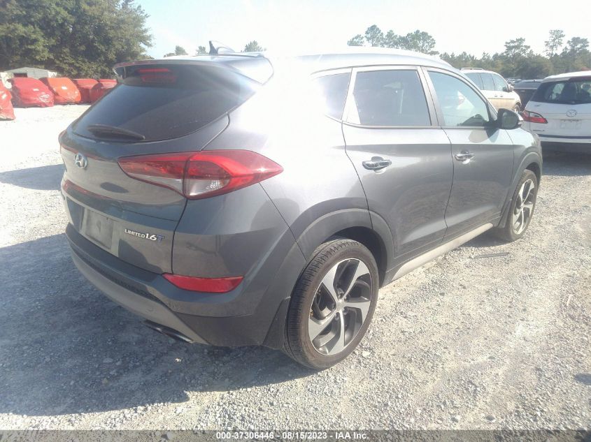 2017 HYUNDAI TUCSON LIMITED - KM8J33A26HU519440